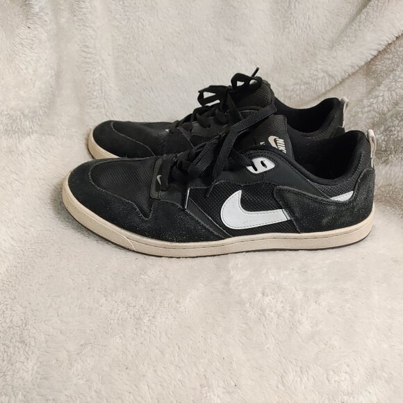Men\'s Nike SB Alleyoop Black & White Skateboard Shoe 11.5 main image 5